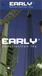 Mobile Screenshot of earlyconstruction.com